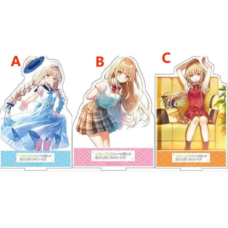 Mô hình Standee Thiên sứ nhà bên Otonari no Tenshi-sama anime Manga Phụ kiện trang trí để bàn góc học tập