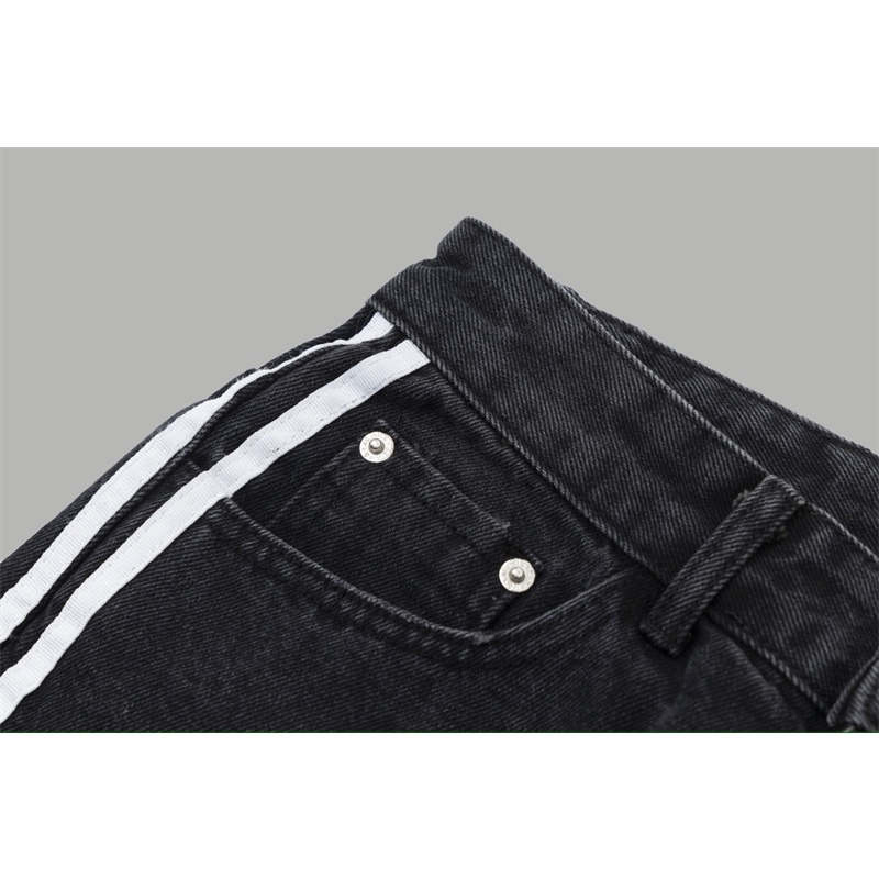 B55a-co Quần Jean Ba Sọc Thoải Mái Để Chạm Vào Xu Hướng Thời Trang Đẹp Nhìn Lên Cơ Thể Phong Cách unisex!