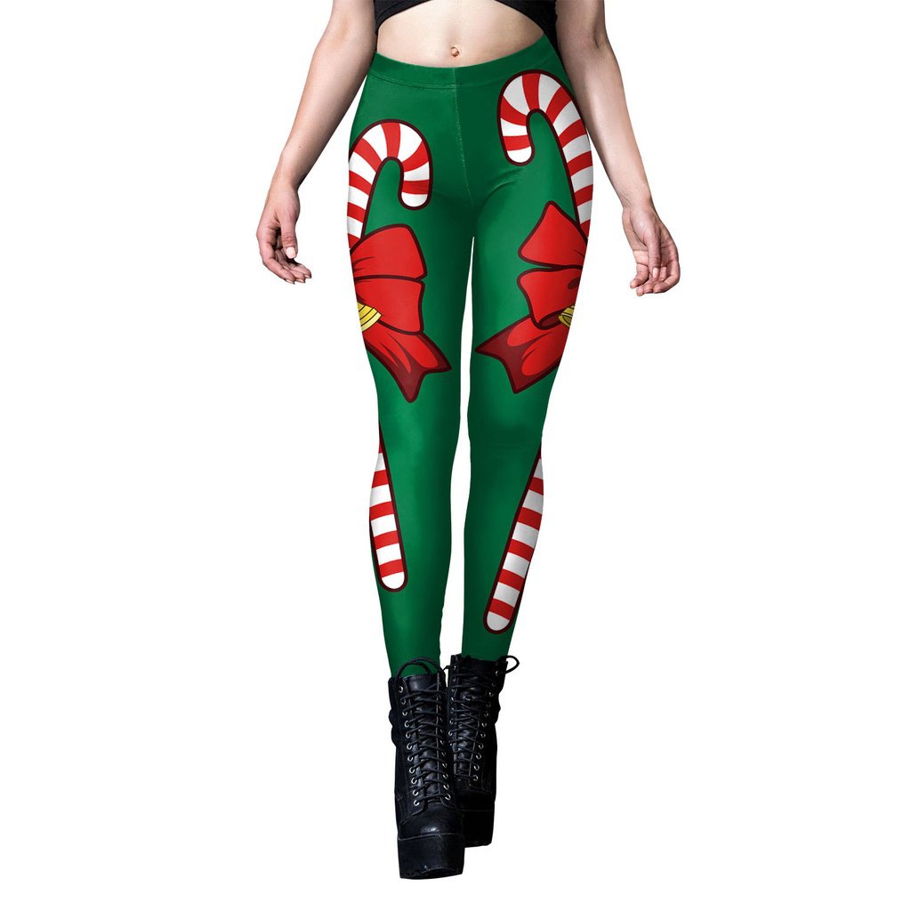Quần Legging Họa Tiết Giáng Sinh 1014-sdtj tk7r