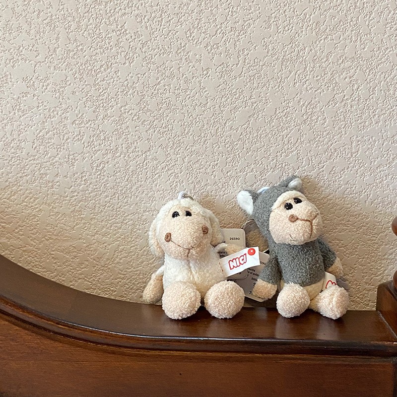 Móc Khóa Hình Cừu Siêu Nhân Bằng Len Lông Cừu Dễ Thương