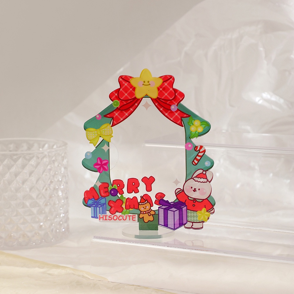 Khung Ảnh Ba inch Bằng acrylic Để Bàn Trang Trí Giáng Sinh