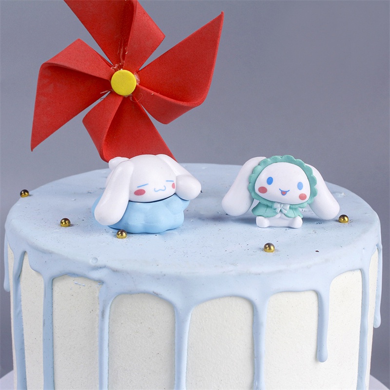 Set 5 Đồ trang trí Nhân Vật Phim Hoạt Hình sanrio Đáng Yêu