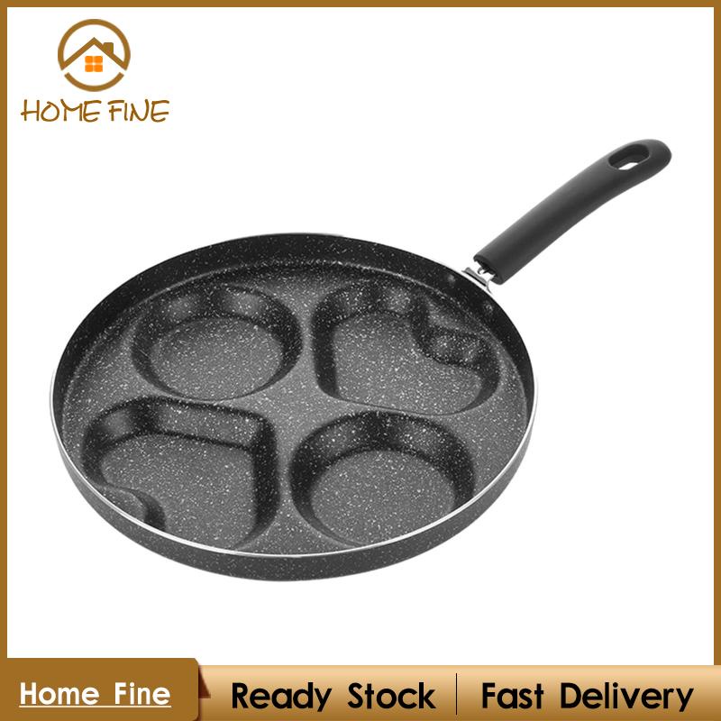 Chảo Chiên Trứng 4 Ngăn Chống Dính Tiện Dụng Cho Nhà Hàng Khách Sạn