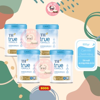 Sữa Bột TH TRUE MILK FORMULA số 1,2,3,4 lon 800g Date 2025