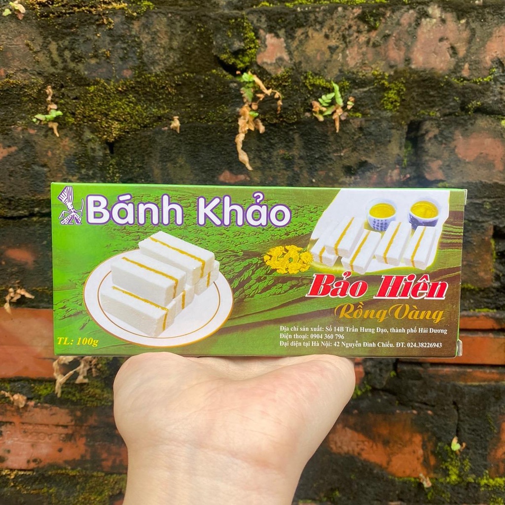 Bánh Khảo Bảo Hiên Rồng Vàng 100g