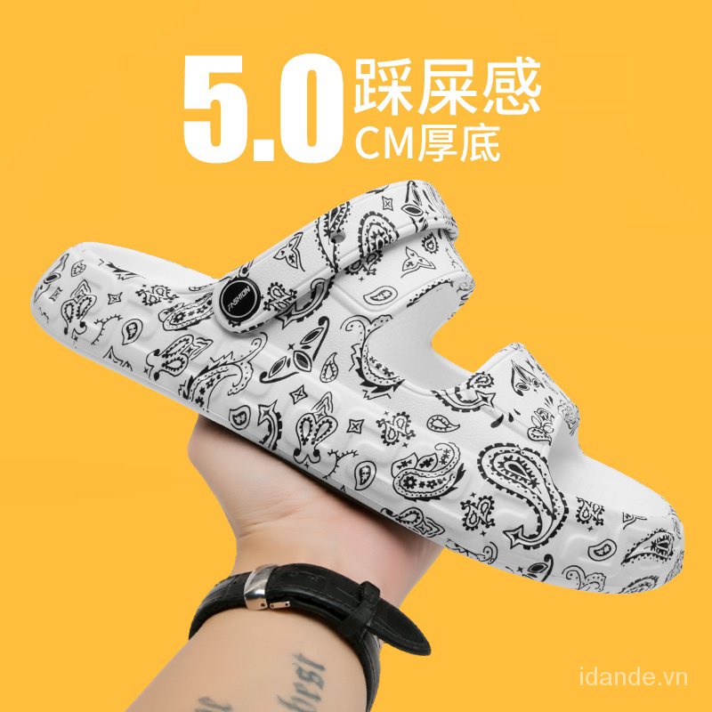 Dép Sandal Đế Mềm Thời Trang Mùa Hè Đi Biển Cho Nam