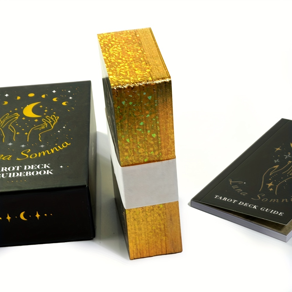 Luna Bộ Bài tarot Mất Ngủ Kèm Thẻ Bài Giấy Kích Thước Khác Nhau