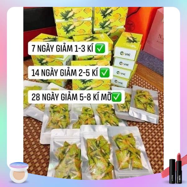 Kẹo dứa giảm cân VIC Plus chính hãng giá rẻ nhất HCM