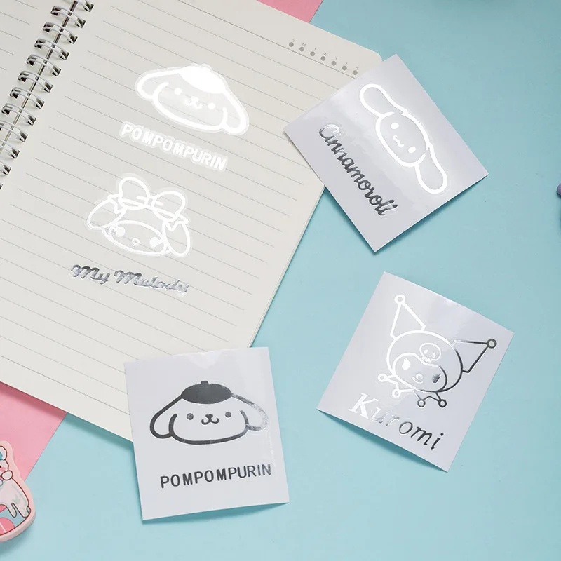 Hello kitty Miếng Dán Trang Trí Điện Thoại / Máy Tính Để Bàn Chống Thấm Nước Họa Tiết Hoạt Hình sanrio Xinh Xắn