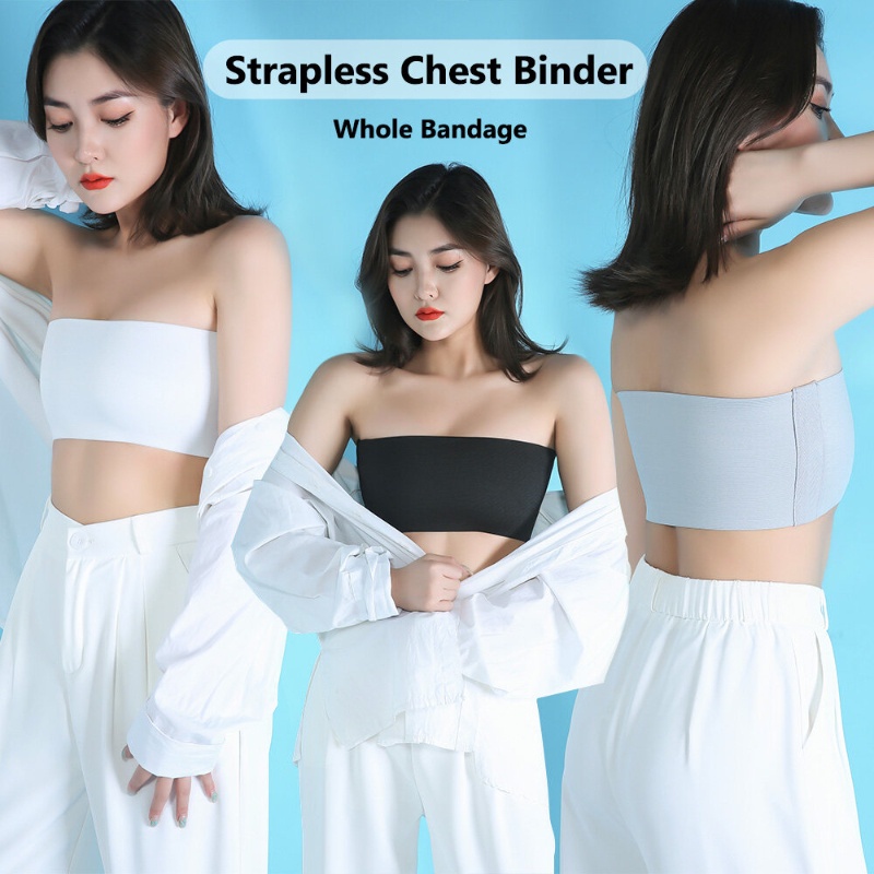 Áo Ngực Thể Thao tomboy Băng Quấn Ngực Đầy Đủ size Lớn Hóa Trang tomboy