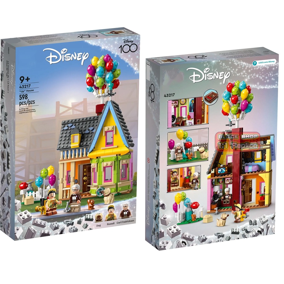 Disney Mô Hình Đồ Chơi Lắp Ráp Ngôi Nhà Đang Bay 43217