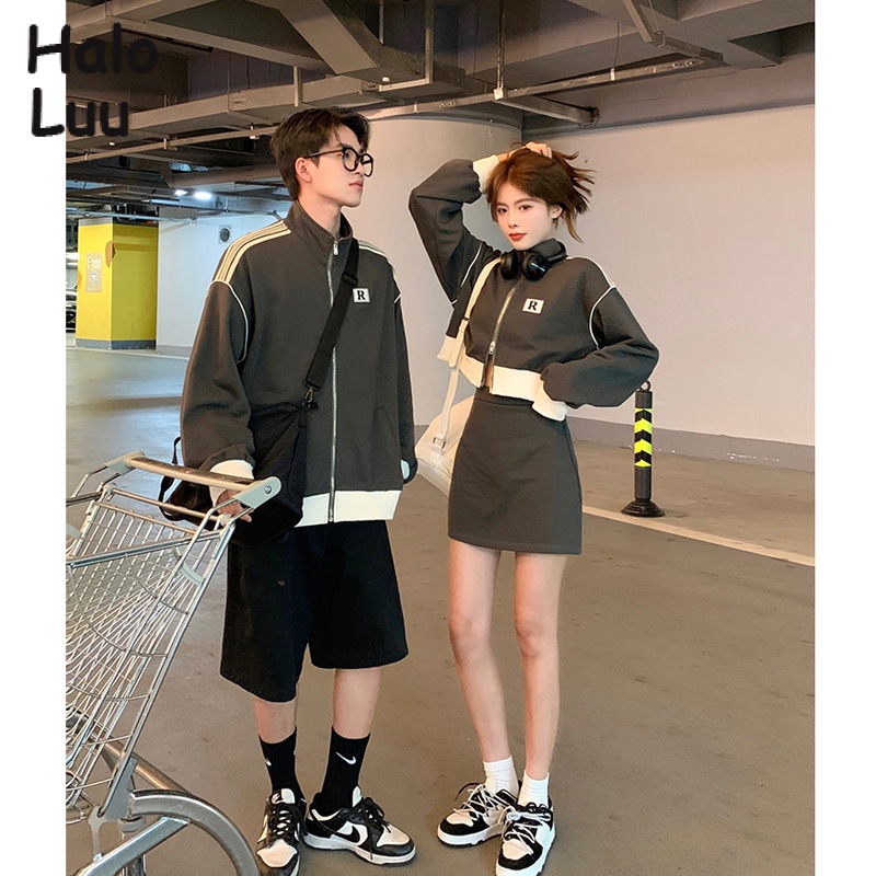 Halo  Luu áo khoác dù áo khoác bomber Phong cách unique New Style Fashion WJK23A0O1E 43Z231023