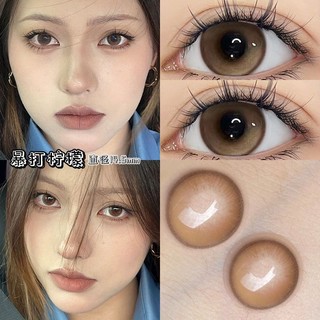 Splendid💕kính áp tròng lens mắt xám-nâu douyin giãn tròng không độ | giá 1cặp kèm khay lenses 0.00 -- 5.00