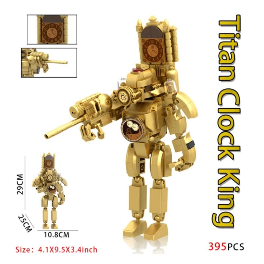 Bliss Bộ Đồ Chơi Khối Xây Dựng Nhà Vệ Sinh Trượt Tuyết titan Màn Hình Đồng Hồ / Máy Ảnh moc Trò Chơi Mô Hình skibidi