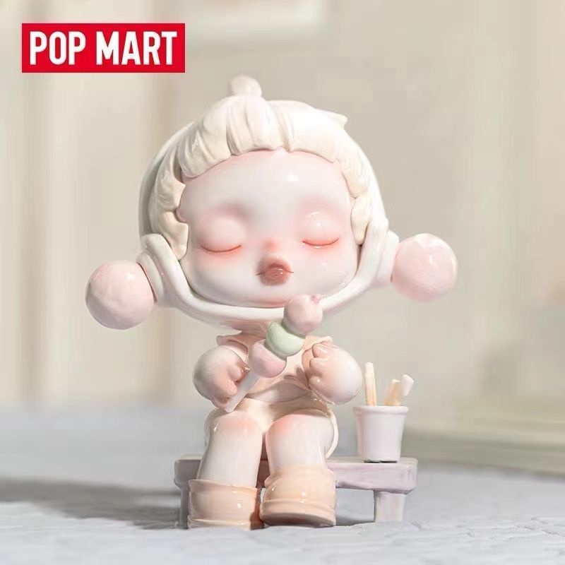 Popmart popmart popmart skullpanda Bộ Đồ Chơi Mô Hình Nhiệt Độ Bí Ẩn Hộp Quà Tặng Thời Thượng