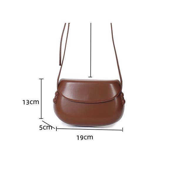 Túi Đeo Chéo Da pu Màu Trơn Cỡ Lớn Thời Trang Cho Nữ