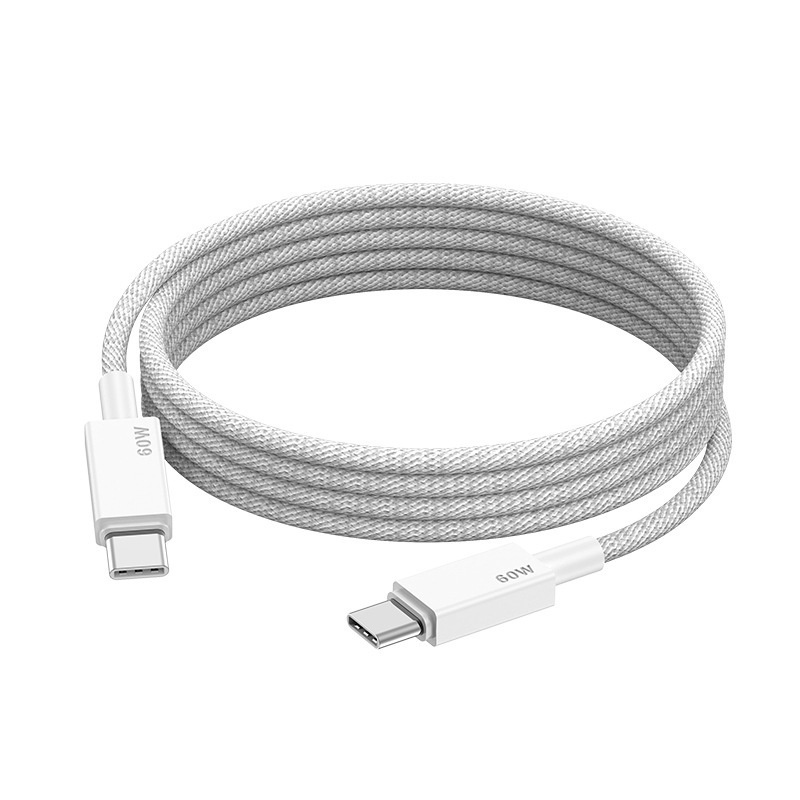 Pd60w Dây Cáp Sạc Nhanh usb Loại c Sang type-c Cho iphone 15 plus pro max macbook pro huawei