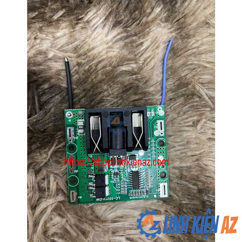 Vỏ mạch bảo vệ pin 18V - 21V 5S - 1P Chân 22MM