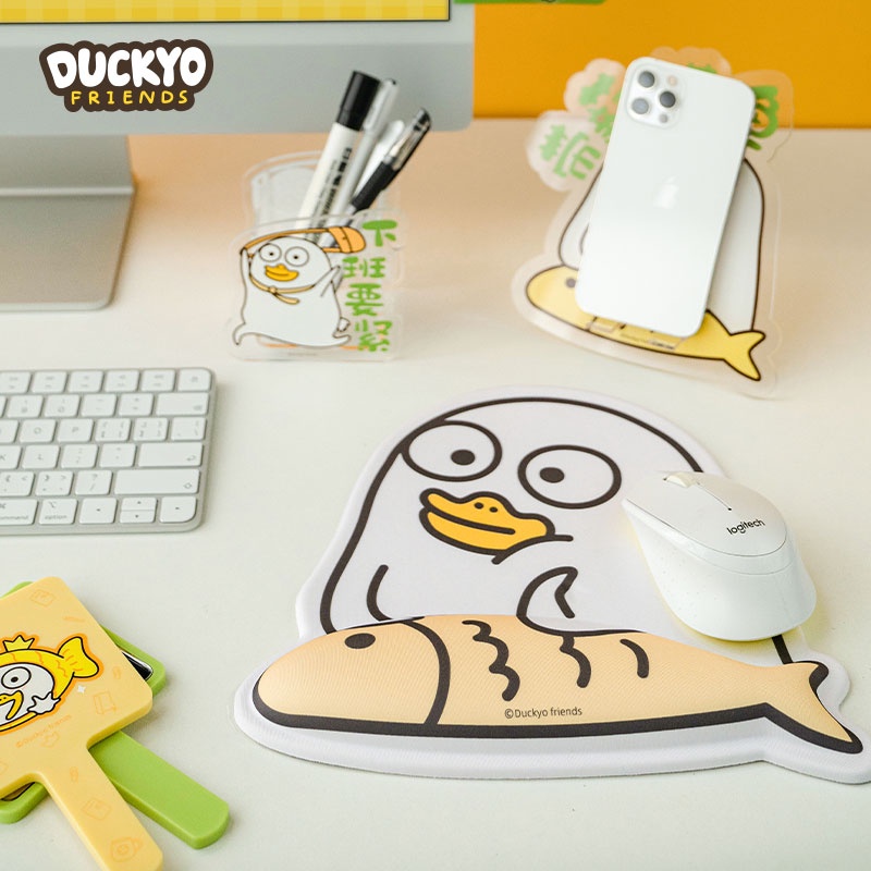 Miếng Lót Chuột Có Đệm Tay Laptop PC Họa Tiết Hình Thú Cute Siêu Êm