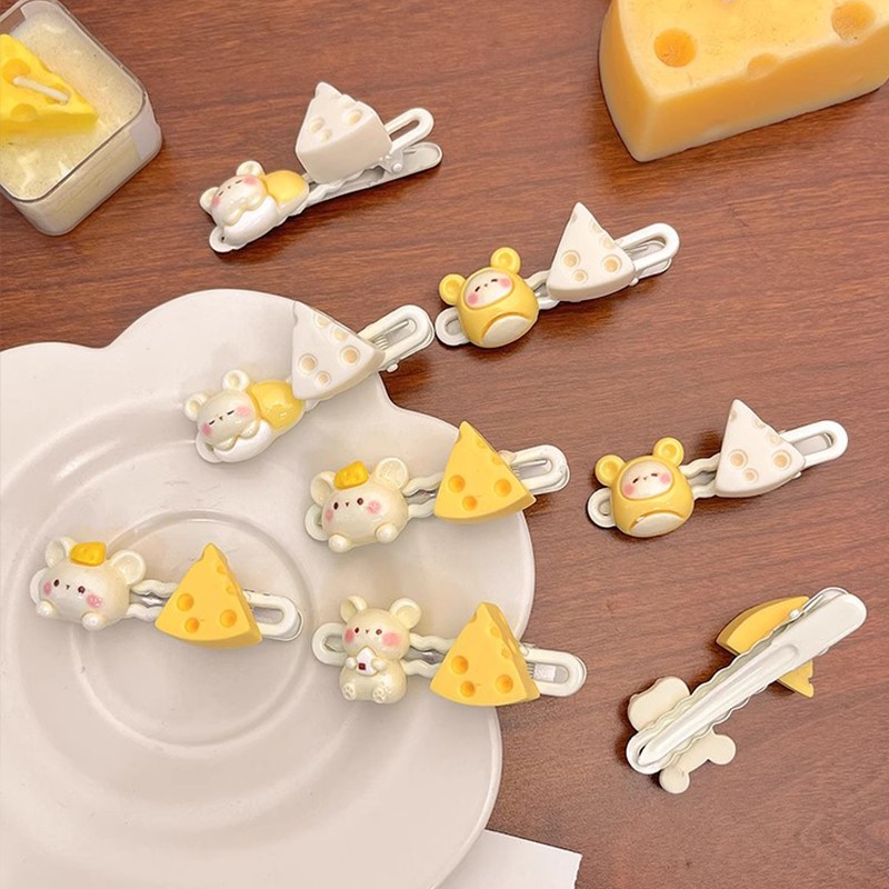 Dễ Thương Kẹp Tóc Hình Chuột hamster / Vịt Con Đáng Yêu Cho Bé