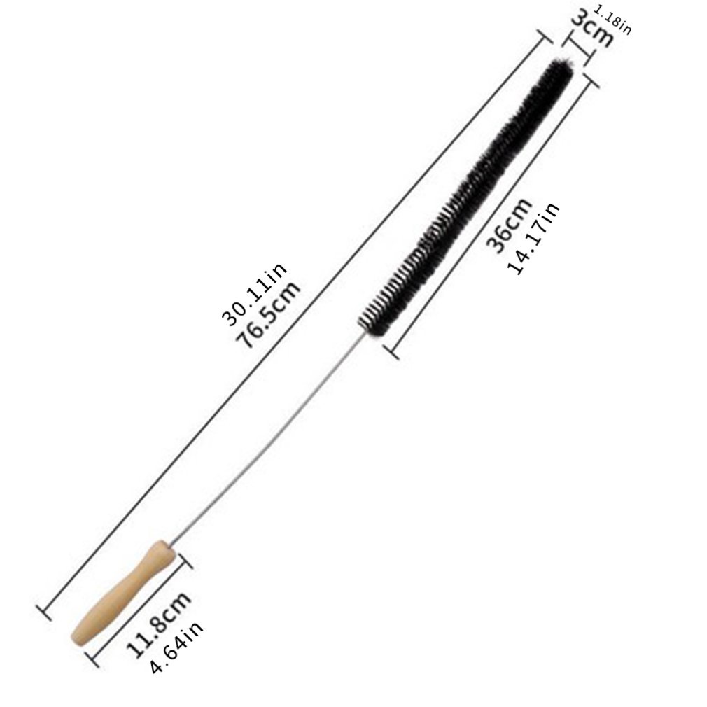 ♛EASY♛Bendable Refrigerator Coil Curling Brush Long Flexible Cleaning Brush