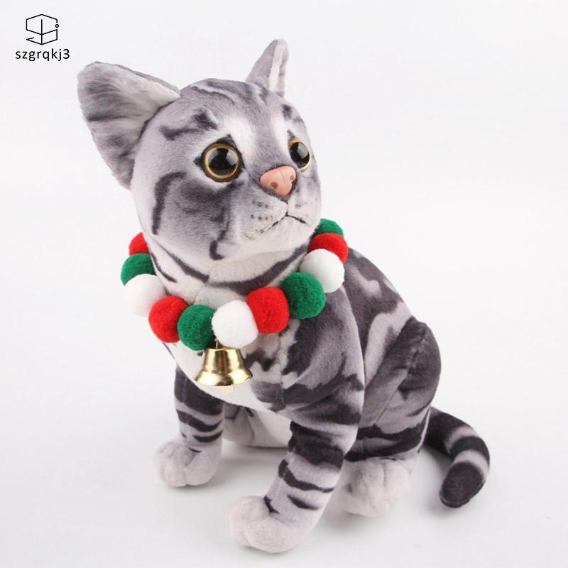 Vòng Cổ Thú Cưng Gắn Chuông Giáng Sinh / Năm Mới Thoải Mái