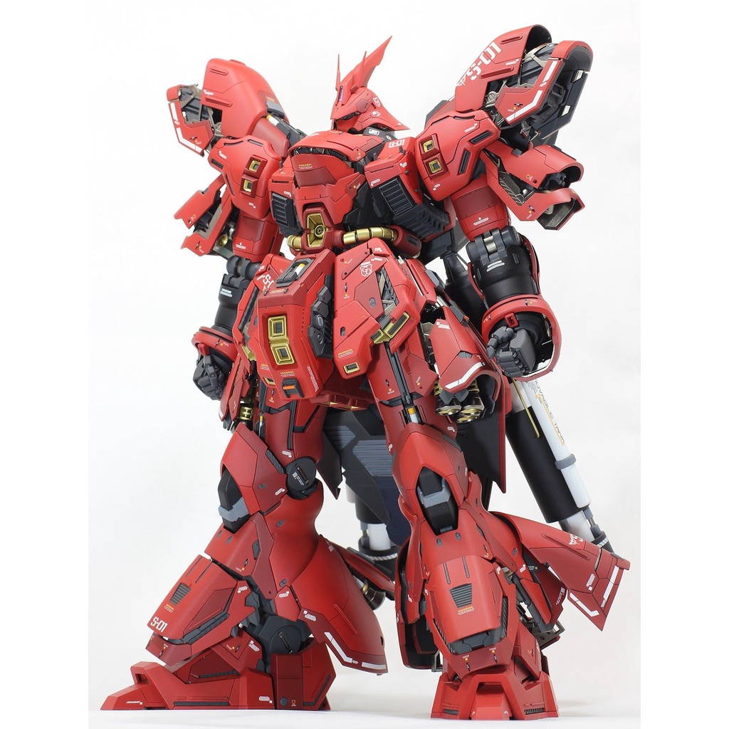 Mô Hình Gundam MG Sazabi Ver Ka MSN-04 1/100 Bandai Đồ Chơi Lắp Ráp Anime NhậtTặng ô tô