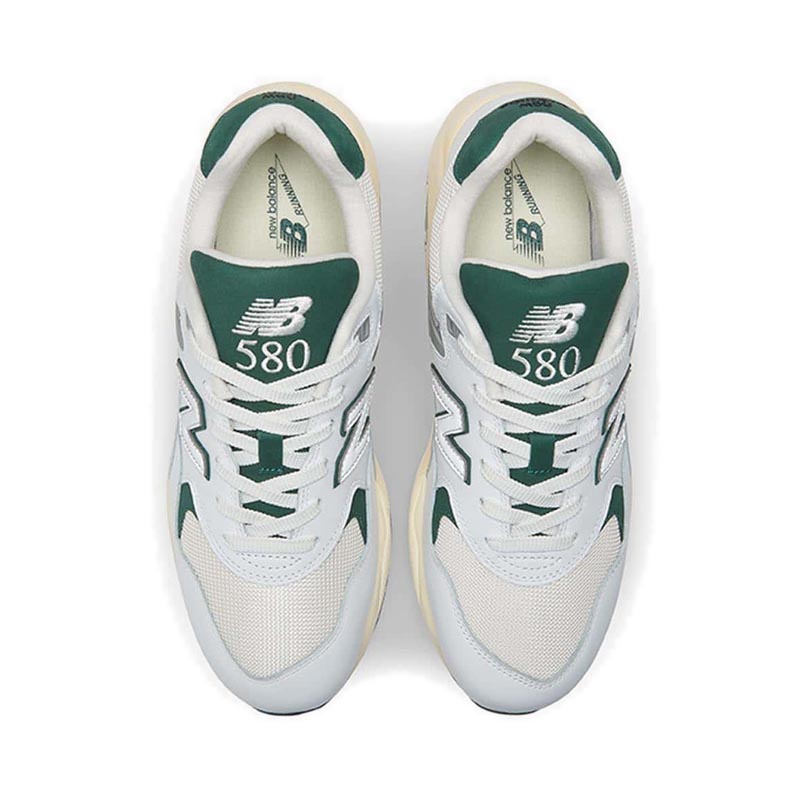 Giày Thể Thao New Balance 580 Unisex - White
