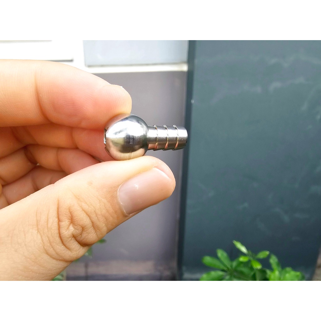 Đầu Lọc Inox Cho Ống Hút Bình Phun Tạo Bọt Tuyết