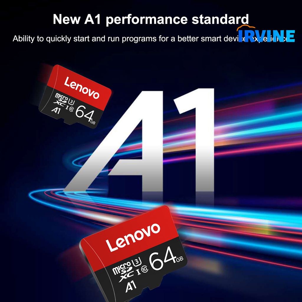 Thẻ Nhớ 32gb / 64gb / 128gb / 256gb / 512gb / 1024gb Tốc Độ Cao 100mb / s mini sd tf Cho Máy Ảnh lenovo