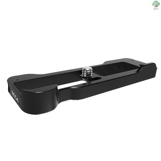 Camera Metal Extension Base Plate Mount Bracket with 1/4 Inch Screws Holes Cold Shoe Compatible with ZV-1