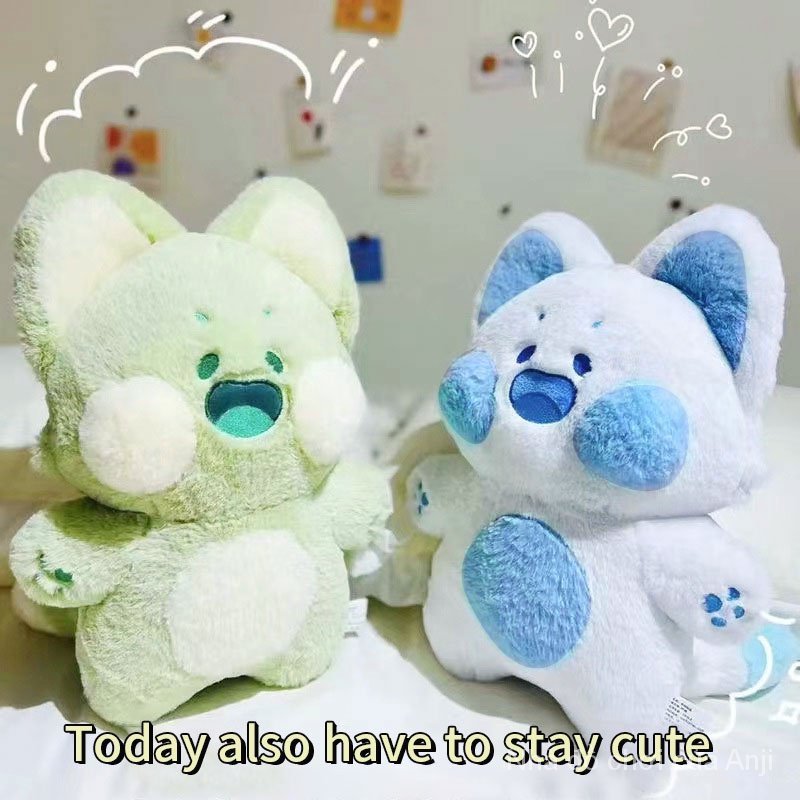 Mèo Nhồi Bông Mềm Mại Dễ Thương