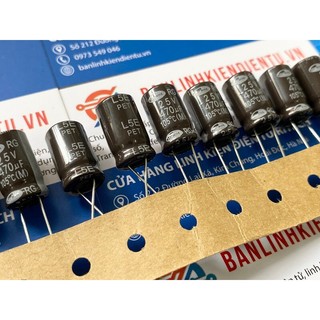 [Combo 10 chiếc] Tụ hoá SAMWHA 470uF 25V 10x22mm