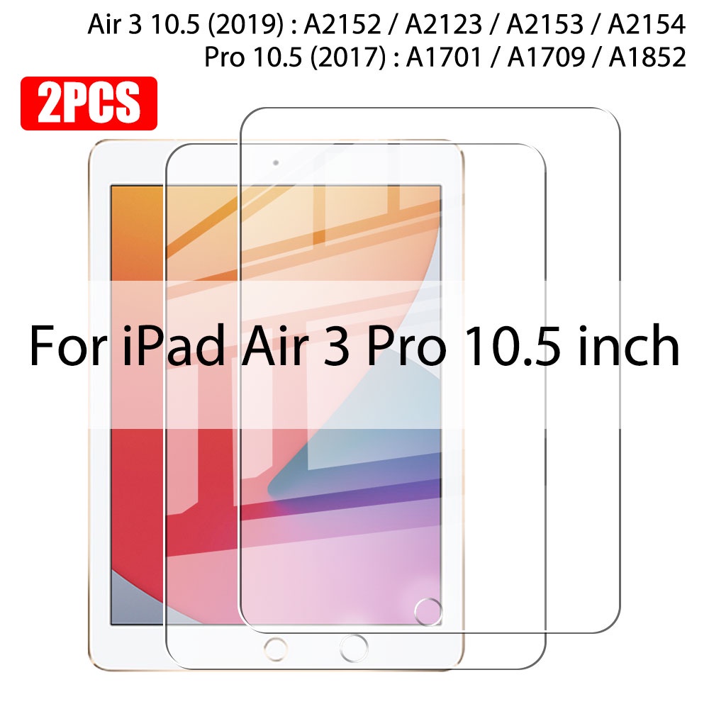 Set 2 Kính Cường Lực Bảo Vệ Màn Hình Máy Tính Bảng Cho ipad pro 12.9 11 10 10.9 2022 air 5 4 3 2 1 2020 mini 6 9.7 9 10.2