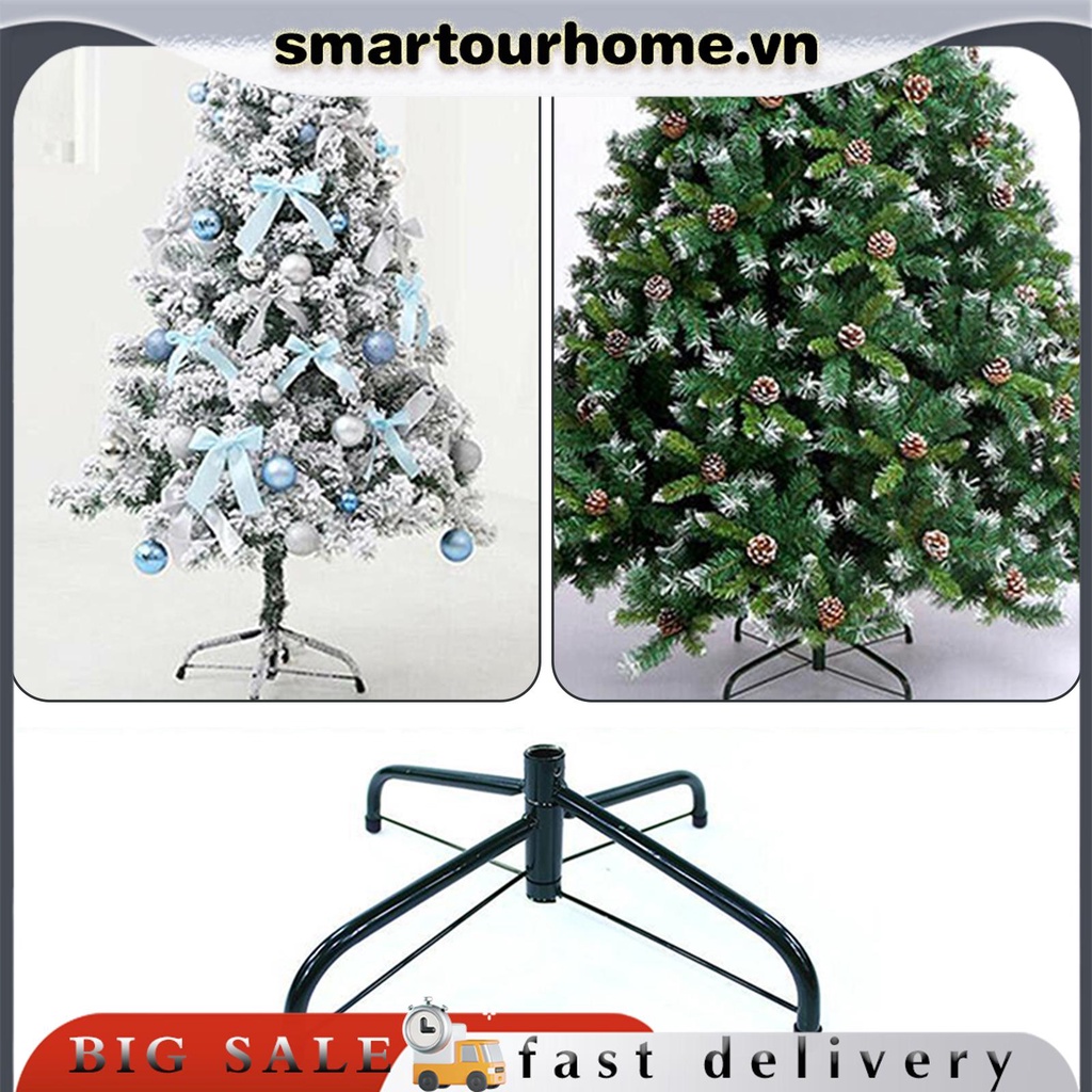 Chân Đế Cây Thông Noel Bằng Sắt 35 / 40 / 45 / 50cm Có Thể Gấp Gọn Tiện Dụng