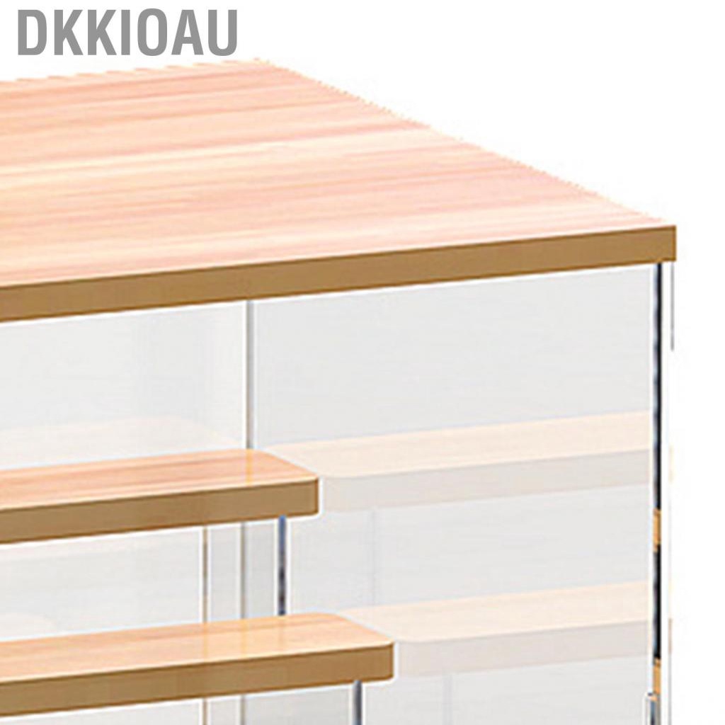 Dkkioau Clear Action Figure Storage Box  Acrylic Blind Showcase Dustproof for Displaying Hand Toys