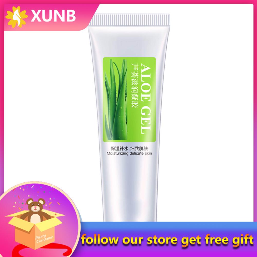 Xunb Aloe Soothing Gel 30g Gentle Moisturizing Mild Ingredients Organic Vera for Household Beauty Salon
