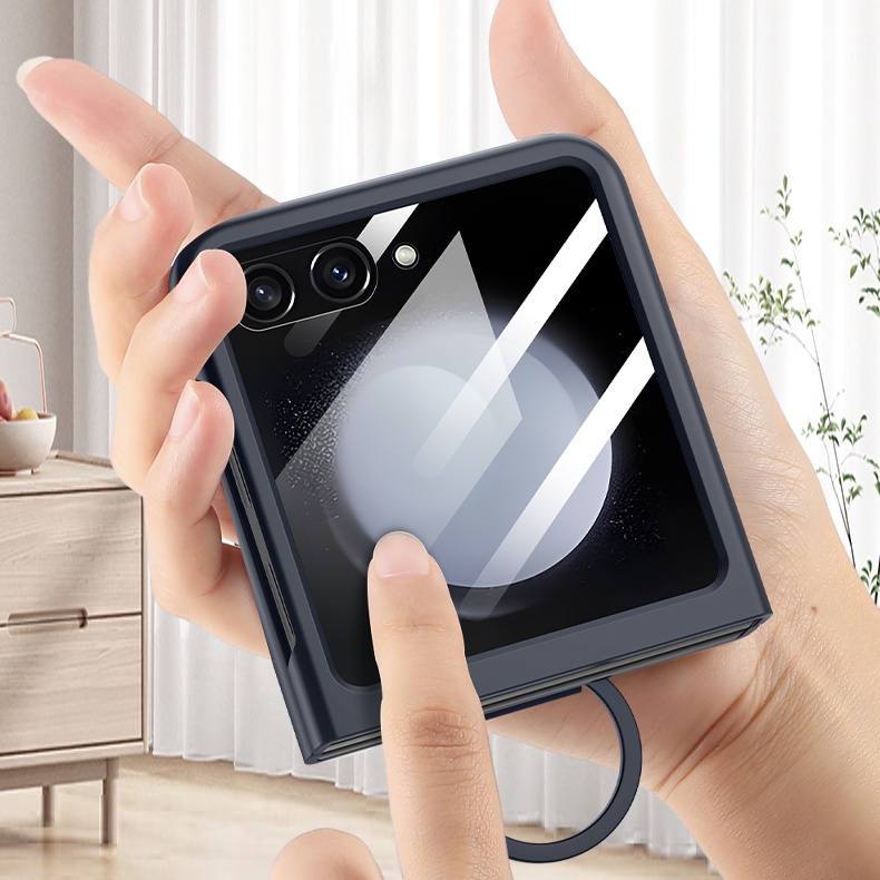 Ốp Điện Thoại Có Nhẫn Gài Tiện Dụng Cho samsung galaxy z flip 5 5g flip5