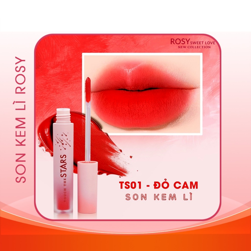 Son kem lì ROSY, không trôi, son không chì, không gây thâm môi