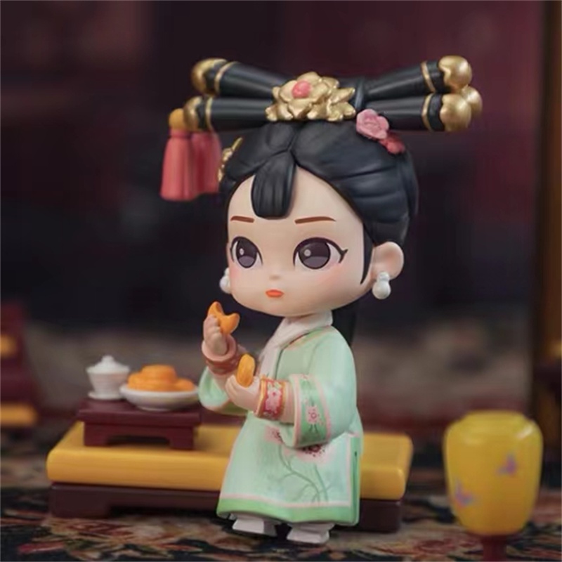 Đồ Chơi hgtoys hgtoys hgtoys★   Đồ Chơi Hộp Mù Trang Trí Thế Hệ Thứ Hai Của Zheng huan legend Thời Trang g