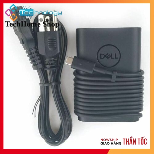 Sạc Laptop Dell Inspiron 14 7000 7400 7415 7420 7430 7435 Charger 65W Type-C