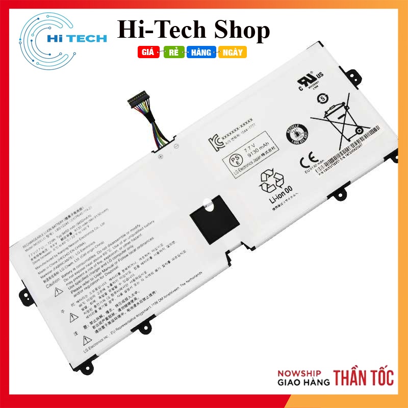 Pin Laptop LG (Original) LBS1224E LBR1223E For LG Gram 2018 14Z980 15Z980 13Z980 15Z980-G 7.7V Batte