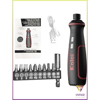Electric Screwdriver Manual Battery Replacement Strong Magnetic Head Design [A/5]