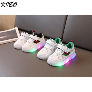 Mới Giày Thể Thao Đế Mềm Có Đèn Led Cho Bé