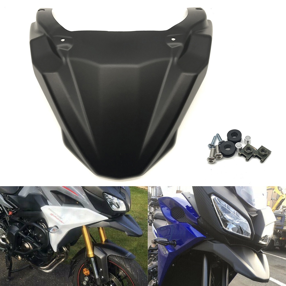 Xe Máy Bánh Trước Fender Mỏ Mũi Nón Nối Dài Bao Bò Cho YAMAHA FJ09 FJ-09 MT-09 MT09 Tracer 900 GT 20