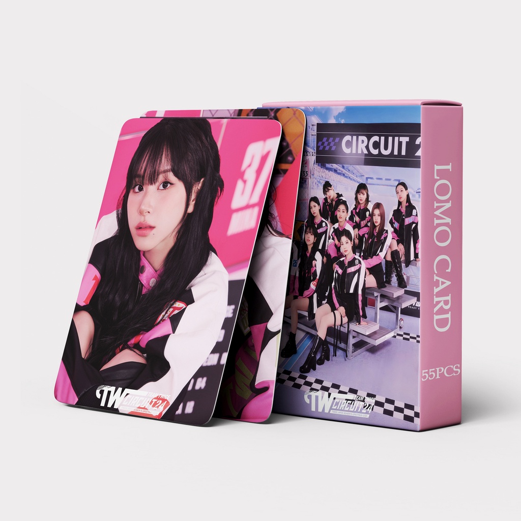 Hộp 55 Tấm Thẻ Hình lomo Nhóm Nhạc twice 24