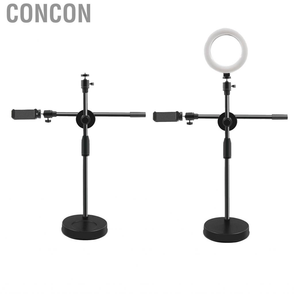 Concon Cell Phone Holder Stand  Portable Retractable Rotatable Stable Base for Salon