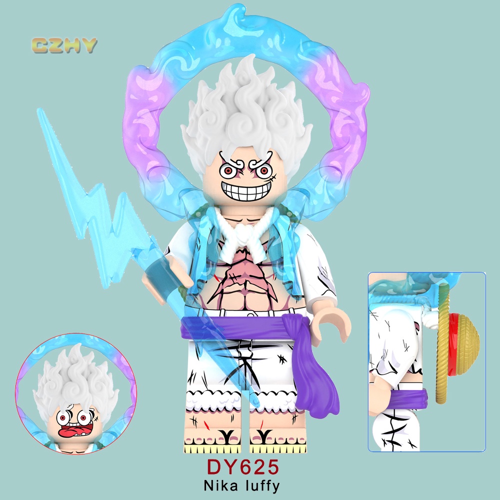 Dy624 dy625 Đồ Chơi Mô Hình Lắp Ráp Nhân Vật anime nika luffy chopper sanji franky