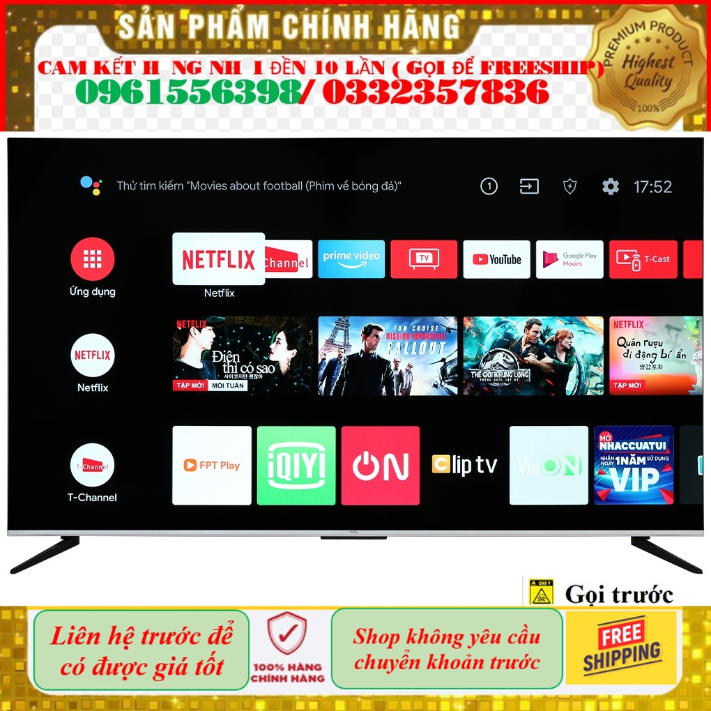 ~&gt;&gt; Android Tivi TCL 65P737 4K 65 inch