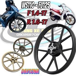 Mâm enkei 1-daytona fuled / waves110 / rsx110 size 1.4 - 1.6/17inches.